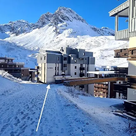 Apartamento Mountain Break Coeur Du Val Claret Pieds Des Pistes- - Lit Queen Size
