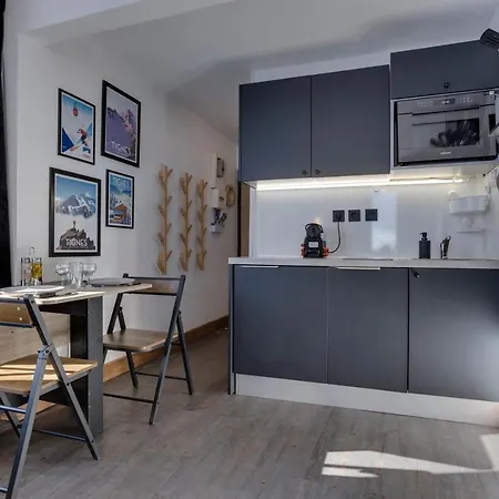 Apartment Mountain Break Coeur Du Val Claret Pieds Des Pistes- - Lit Queen Size *